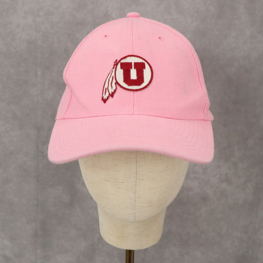 City Hunter Pink Utah Tues Cloth Strap Athletic Sports Baseball Cap Hat