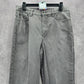 Gloria Vanderbilt Gray Amanda Straight Leg Denim Pants Jeans 12