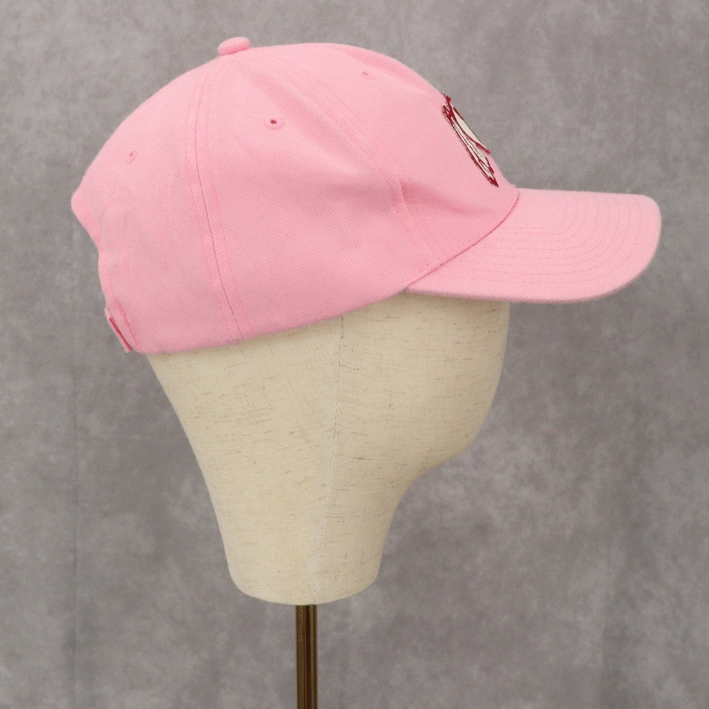 City Hunter Pink Utah Tues Cloth Strap Athletic Sports Baseball Cap Hat