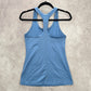 Nike Blue Racerback Active Athletic Sports Tank Top Small