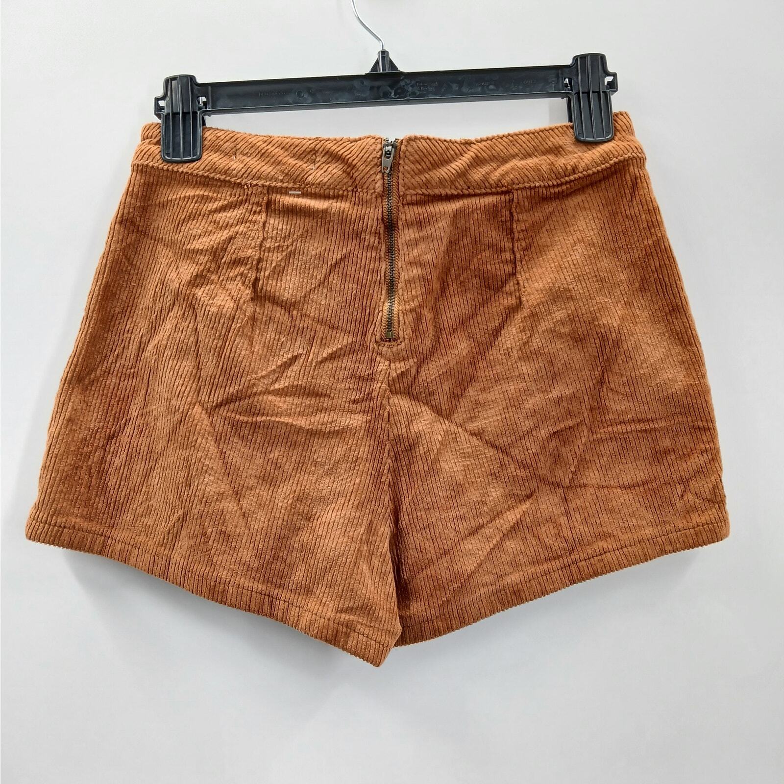 Pacsun Brown Tan Corduroy Pants Shorts Skort Size 27 XS
