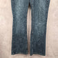 Riders by Lee Mid Rise Boot Cut Blue Jeans Size 8
