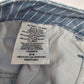 Lee Mid Rise Blue White Stripes Short Size 2X (22M) NWT