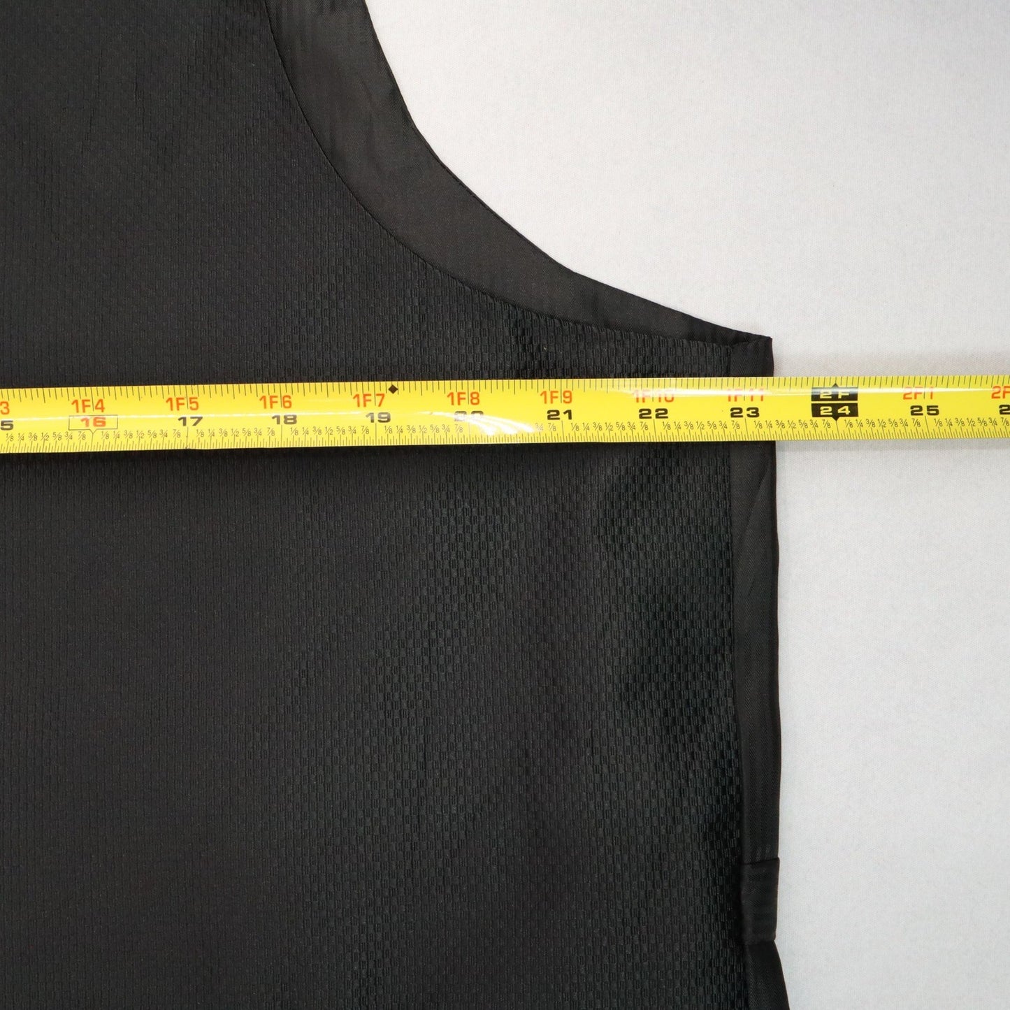 Bruno Piattelli Black Checker 6 Button Waistcoat Tuxedo Formal Suit Vest 46R L