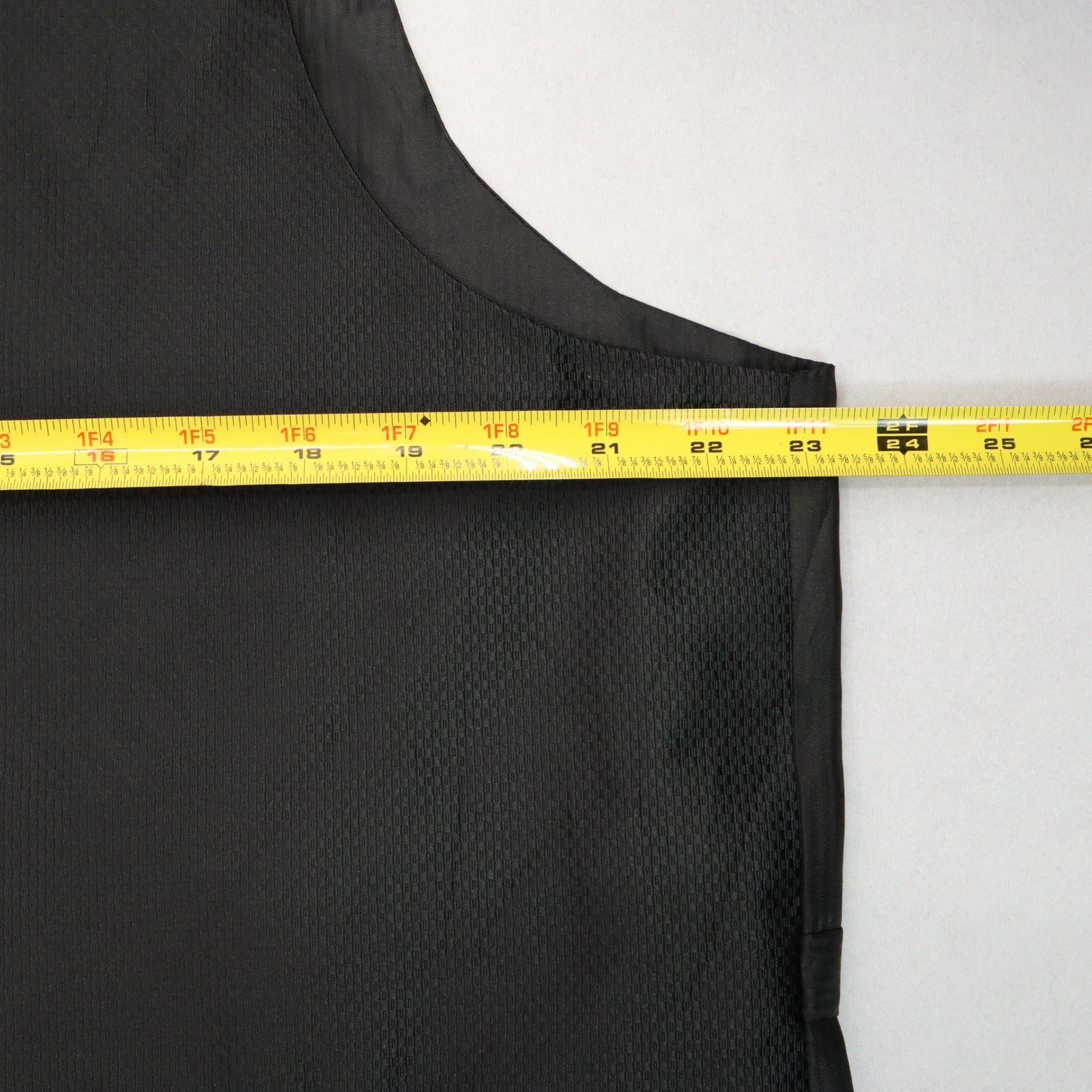 Bruno Piattelli Black Checker 6 Button Waistcoat Tuxedo Formal Suit Vest 46R L