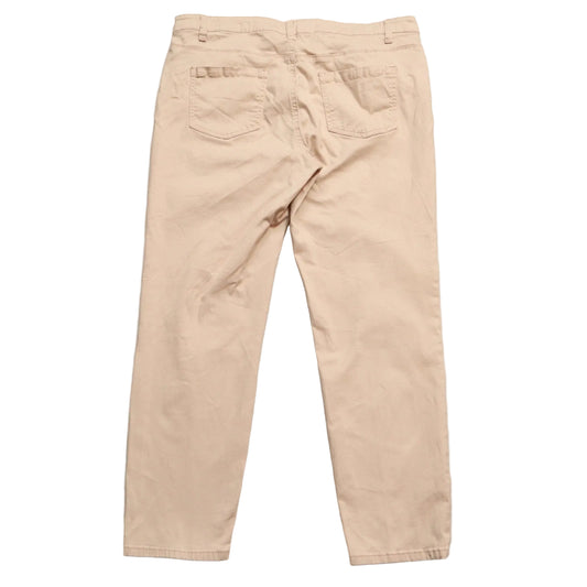 Buffalo David Bitton Pink Mid Rise Stretch Skinny Ankle Grazer Cotton Pant 12/32