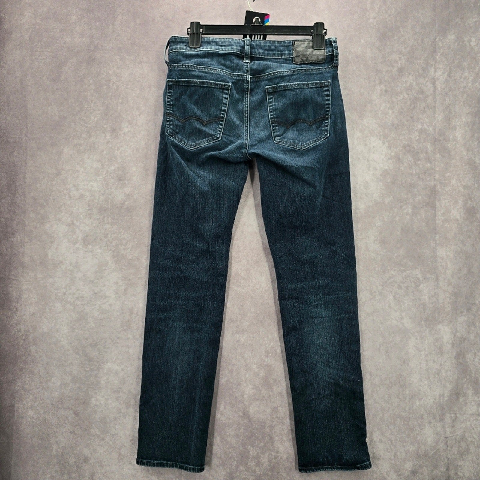 American Eagle Outfitters Dark Blue Denim Straight Pants Skinny 30x30