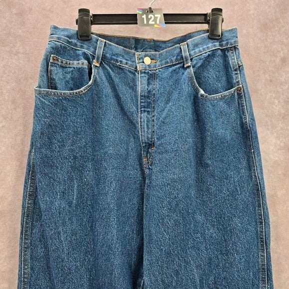 Gitano Blue Straight Leg Tapered Denim Jeans Pants 16