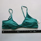 Shekini Green Padded Boho Chic Swim Sports Bra Beach Bralette Bikini Top L Large