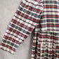 Buffalo Maxi Flannel Plaid Granny Cottage Pearl Snap Electric VTG Dress 18/20 1X