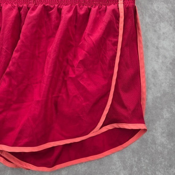 Members Mark Pink Pull On Athletic Sports Active Running Shorts L Large