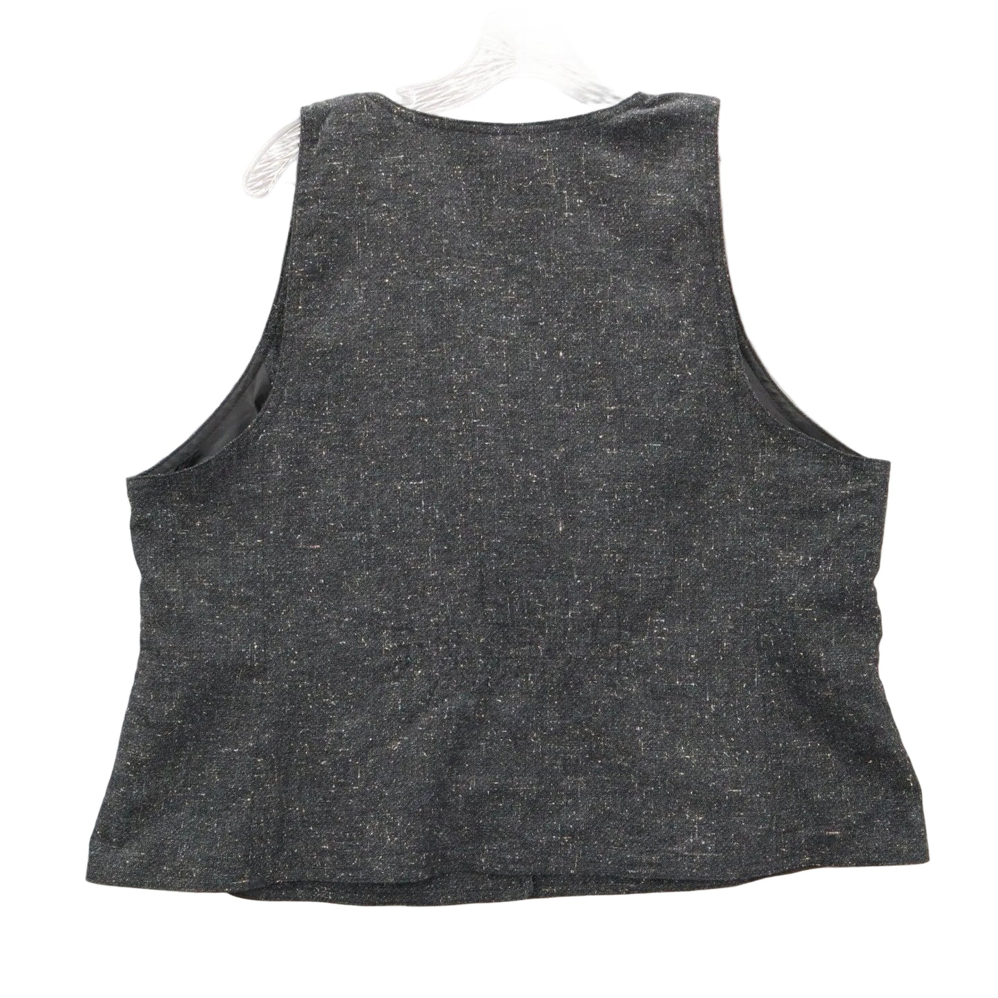 J Jill Gray 4 Button Heather Straight Waistcoat Tuxedo Formal Suit Vest L 44R