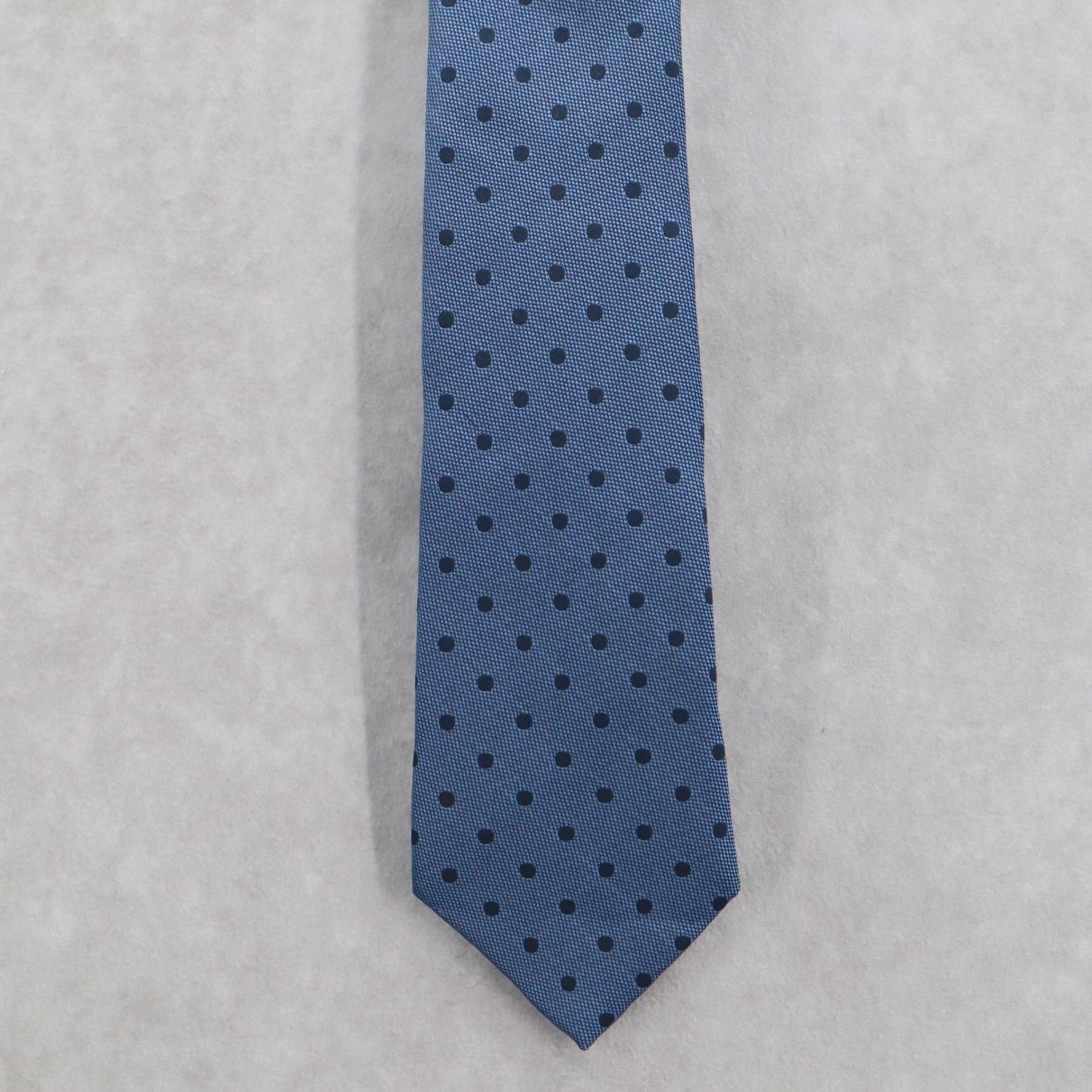 Banana Republic Blue Indigo Polka Dot Executive Business Classic Men's Neck Tie