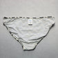 Catalina Black White Chevron Swim Beach Cheeky Flirty Bikini Bottom L Large