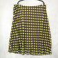 Dressbarn Brown Polka Dot Flare Retro Preppy Business Casual Skirt Plus 20W
