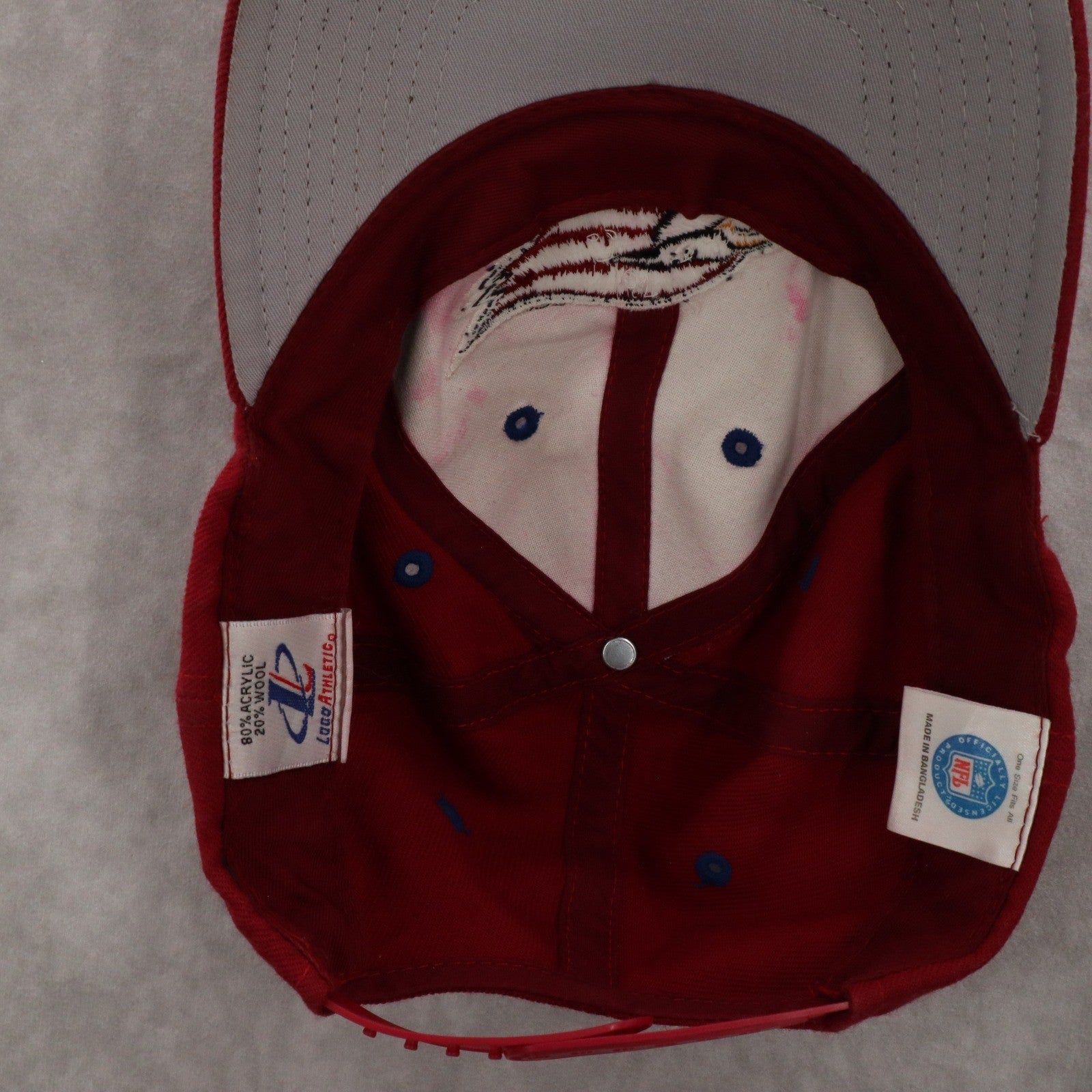 Cardinals Red Sports Team NHL Wool Snap Back Baseball Cap Hat OSFM