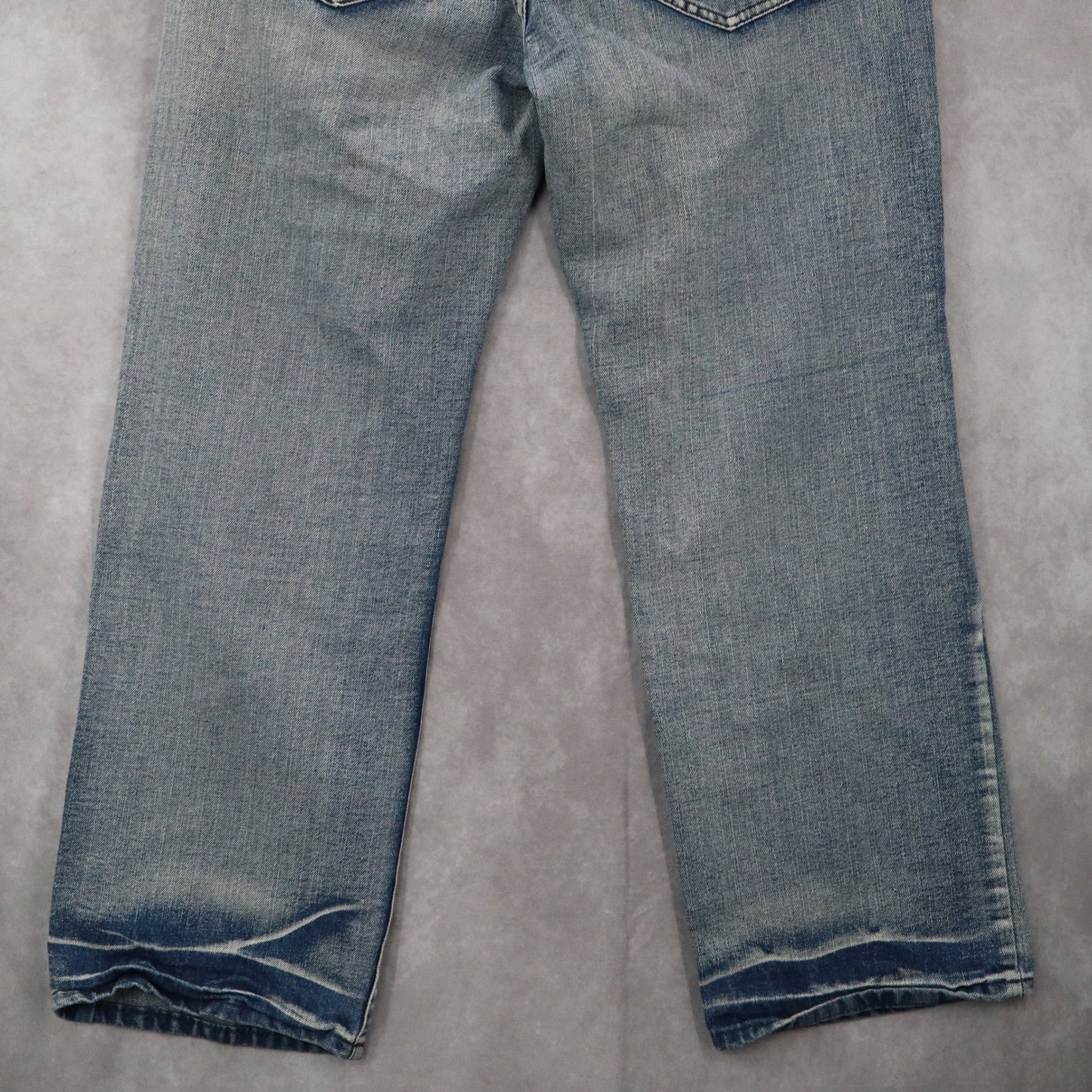American Exchange Blue Mens Denim Faded Jeans Straight Leg Cotton VTG 36x30