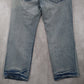 American Exchange Blue Mens Denim Faded Jeans Straight Leg Cotton VTG 36x30
