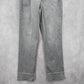 Gloria Vanderbilt Gray Amanda Straight Leg Denim Pants Jeans 12