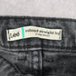 Lee Relaxed Straight Leg Gray Black Denim Pants Jeans 16M