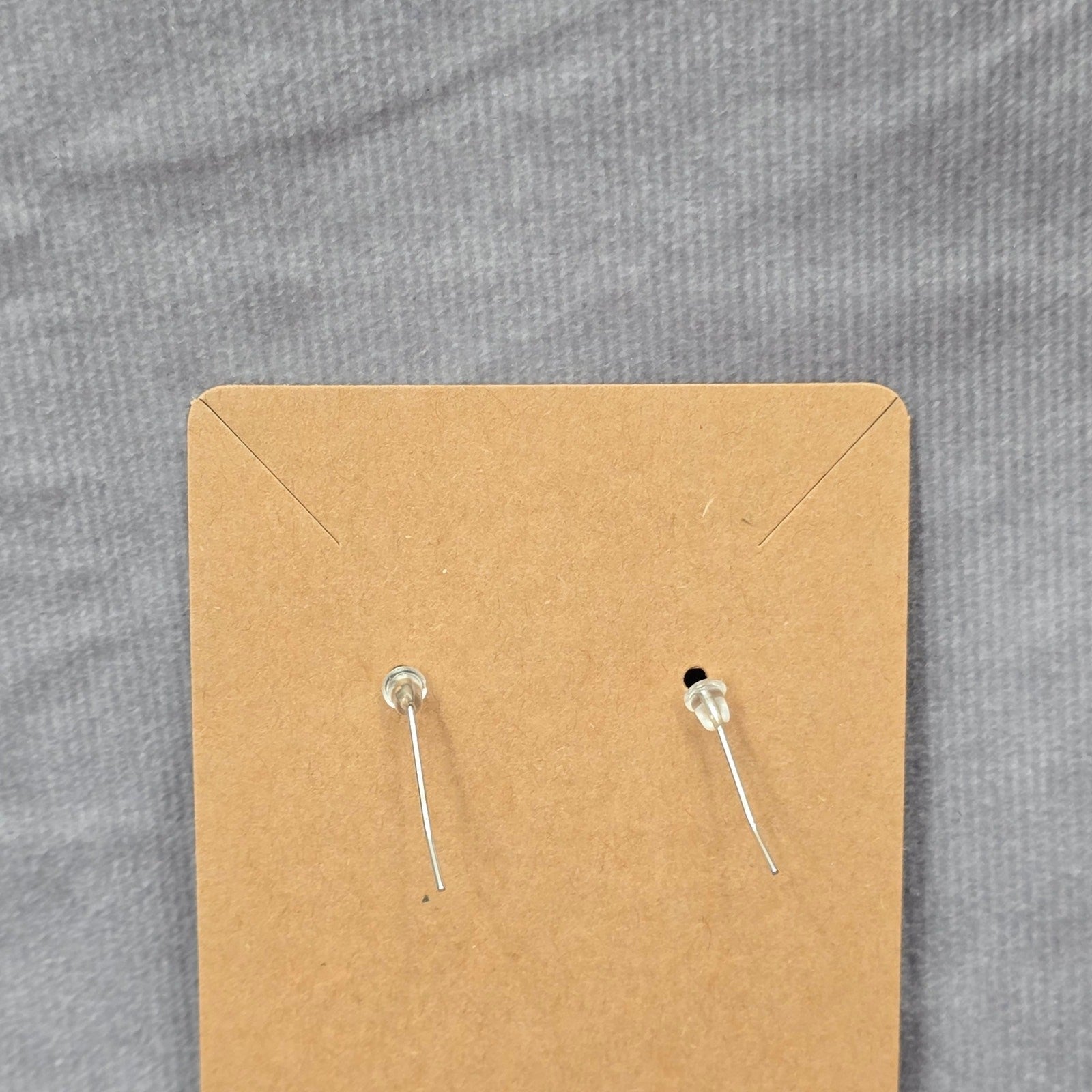 Black Teardrop Floral Hook Handmade Earring JB1E7