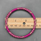 Purple Gold Solid Single Metal Solid Bracelet Costume Fashion Jewelry JB4-8