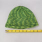 Green Crochet Cable Knit Y2K Vintage Skater Cozy Cottage Beanie Cap Hat OS