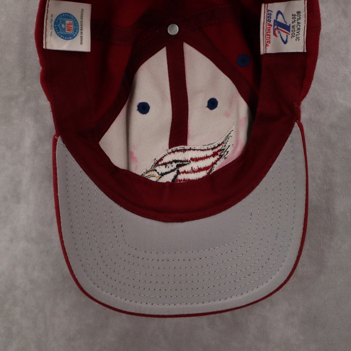 Cardinals Red Sports Team NHL Wool Snap Back Baseball Cap Hat OSFM