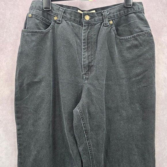 Jones Sport Black Denim Jeans Straight Leg Casual Pants 14