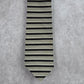 Donna Karan Black Gray Silver Stripe Executive Silk Italy Men's Neck Tie