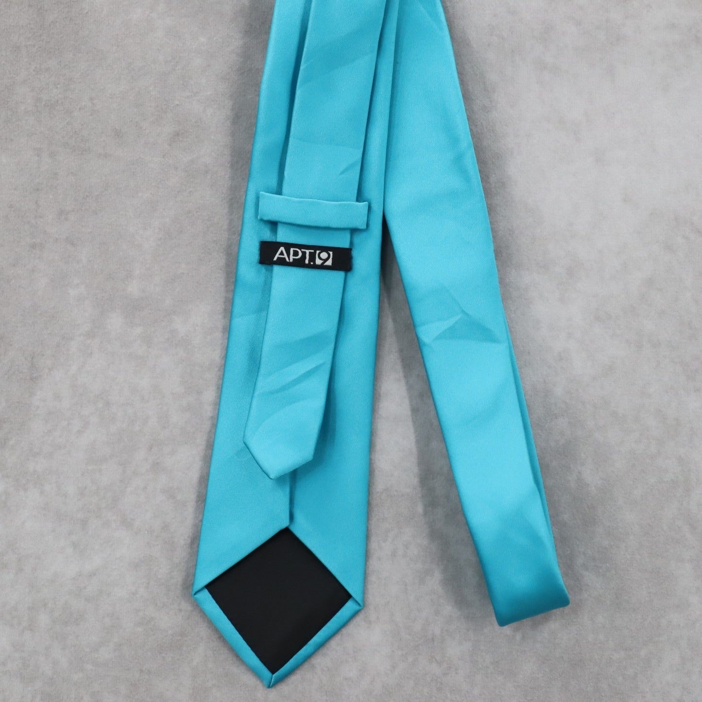 Apt 9 Blue Solid Executive Formal Preppy Business Classic Men's Neck Tie