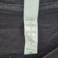 Black Christmas Ornaments & Mistletoe Printed Holiday Tshirt Top Medium