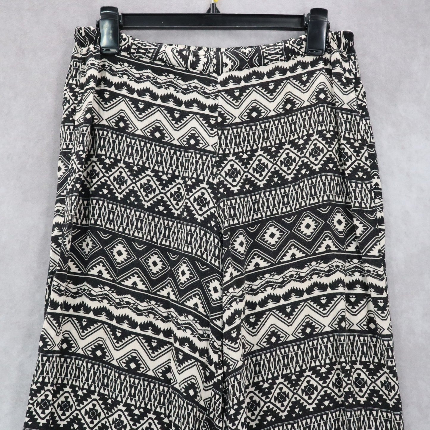 Adam Levine Back Geometric Wide Leg Boho Pull On Elastic Lounge Pants Medium
