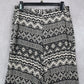 Adam Levine Back Geometric Wide Leg Boho Pull On Elastic Lounge Pants Medium