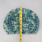 Blue Cable Knit Y2K Vintage Hippy Cottage Boho Beret Bucket Beanie Cap Hat