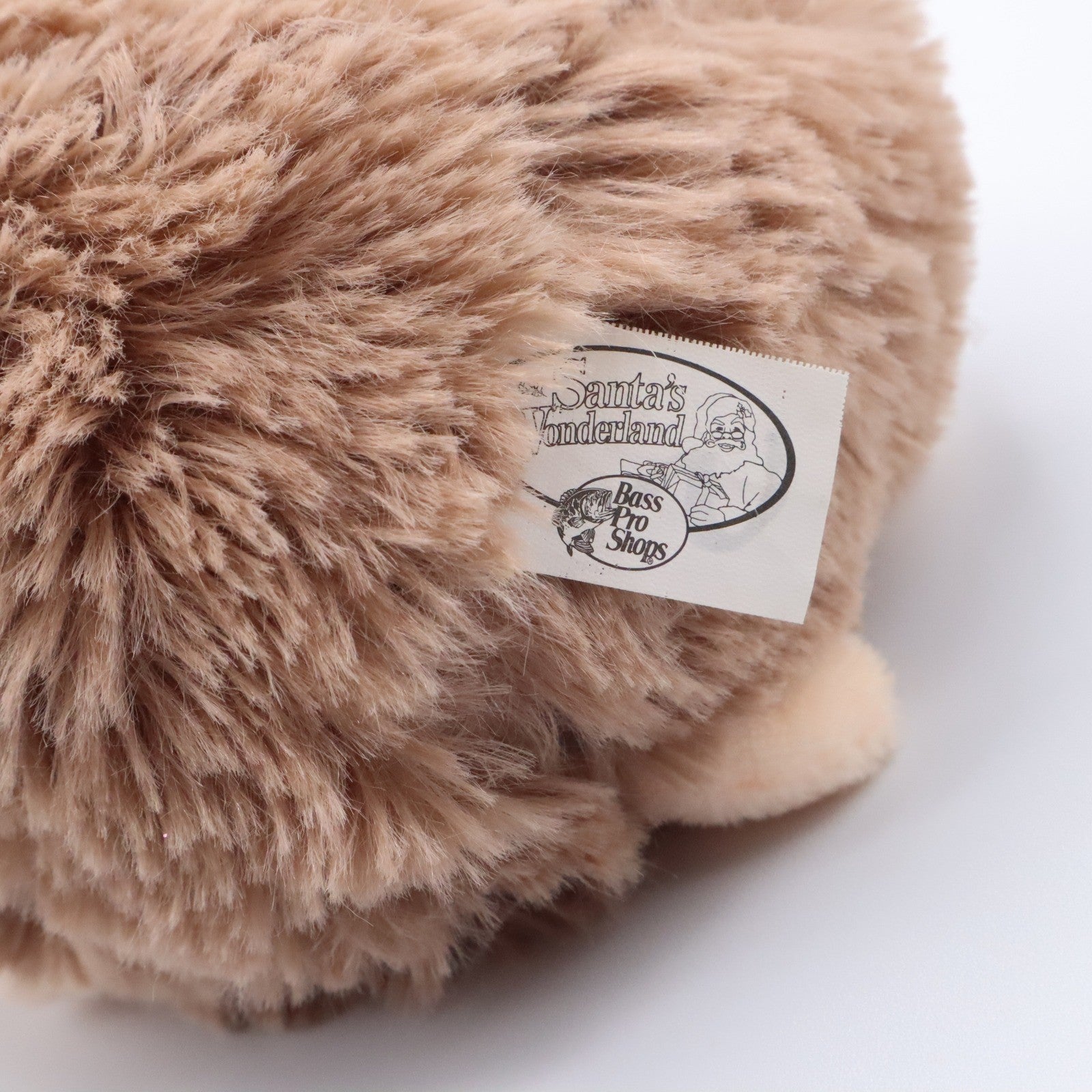 Bass Pro Shop Plush Hedgehog Stuffed Animal Toy Brown Tartan Hat 6" Gift Kids