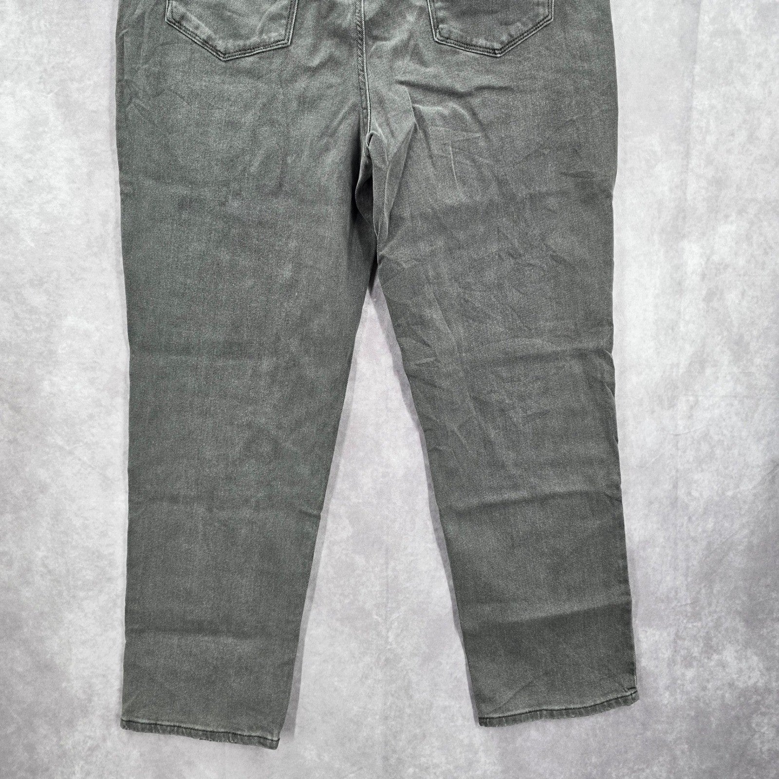 Sonoma Gray Straight Classic High Rise Vintage Style Pants Denim Jeans Plus 16