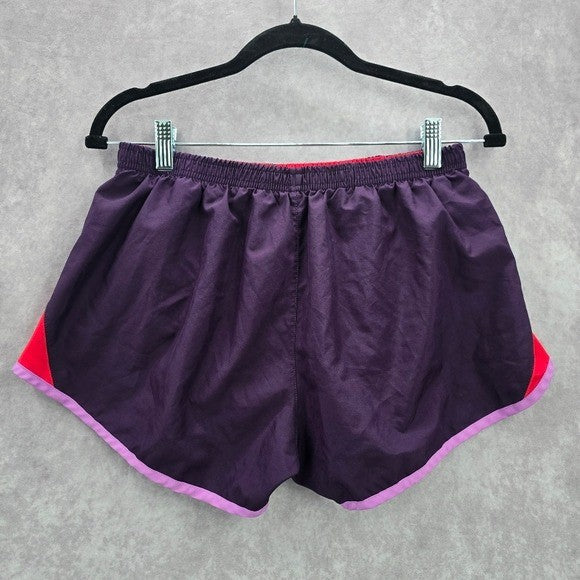 Nike Purple Pull On Athletic Active Running Pants Shorts L Large