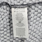 Michael Kors Black White Wrap Midi Knee Length Short Sleeve Dress Large