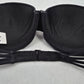 Shade & Shore Black Padded Strapless Swim Sports Bra Beach Bikini Top 34C