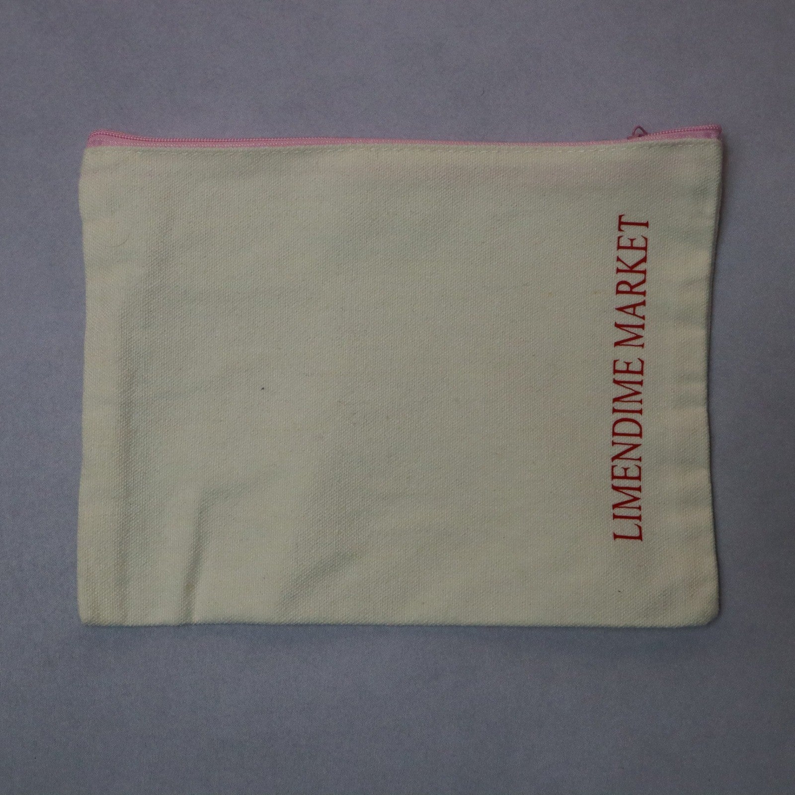 All You Need Is Love Red Sequin Heart Patch Pink Zipper Canvas Handmade Bag