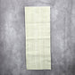 Cream Metallic Gold Scallop Edge Rectangle Long Holiday Table Runner 70" X 13"