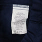 Navy Blue Pencil Secretary Business Casual Pull On Elastic Knee Length Skirt 14