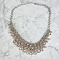 Silver Chain Link Layer Statement Boho Retro Fashion Jewelry Necklace