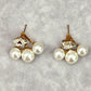 Gold Pearl Stud Star Drop Dangle Earrings Fashion Jewelry JB2-88