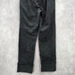 Diane Gilman Black Pull On Straight Classic Elastic Denim Pants Jean M Medium