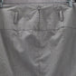 Torrid Gray Pencil Ruffle Checker Belt Retro Casual Preppy Skirt Plus 22