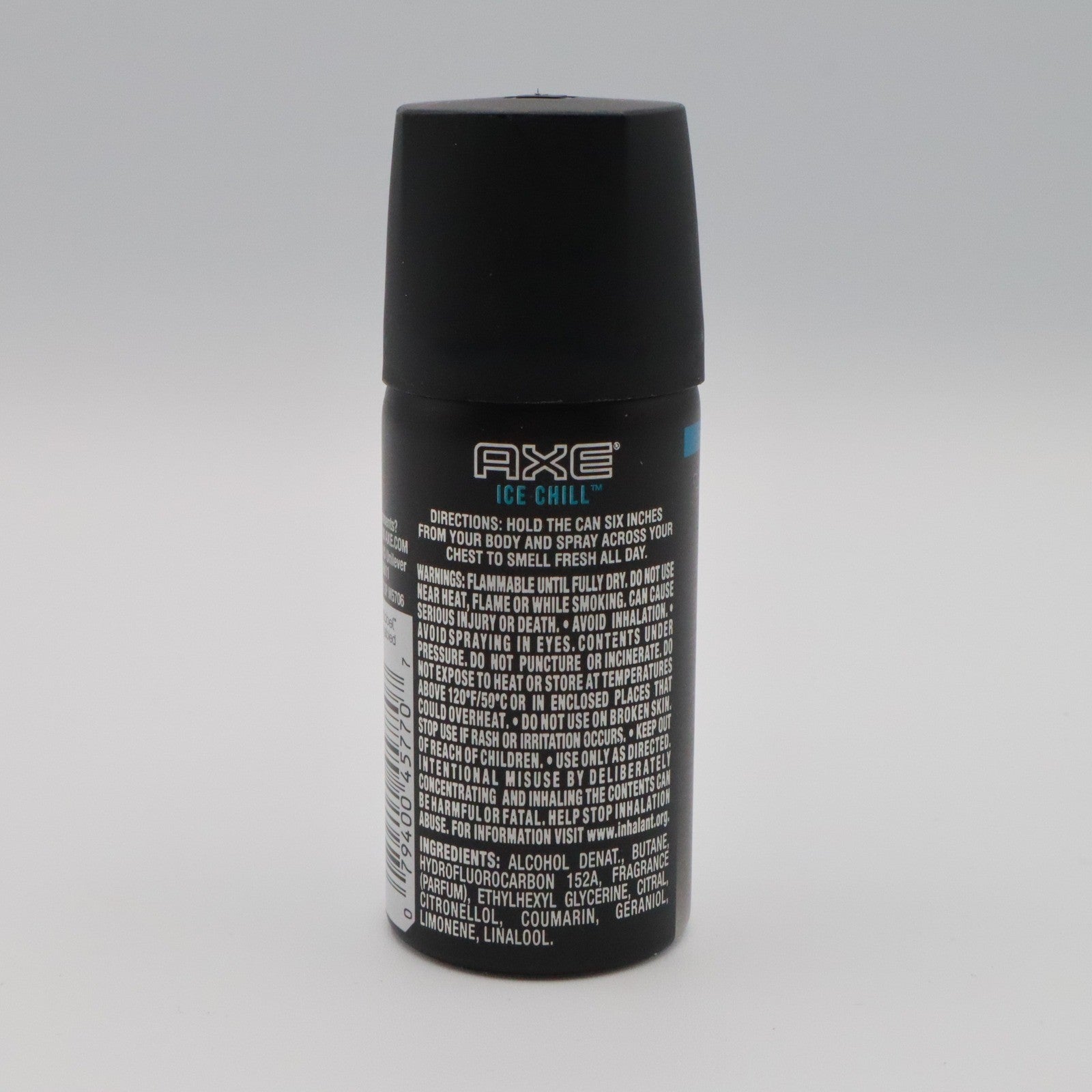 AXE Ice Chill Frozen Lemon & Eucalyptus Fresh 48H Deodorant Body Spray 1 oz 28g