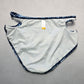 No Boundaries Blue Geometric Cutout Swim Beach Cheeky Bikini Bottom Large