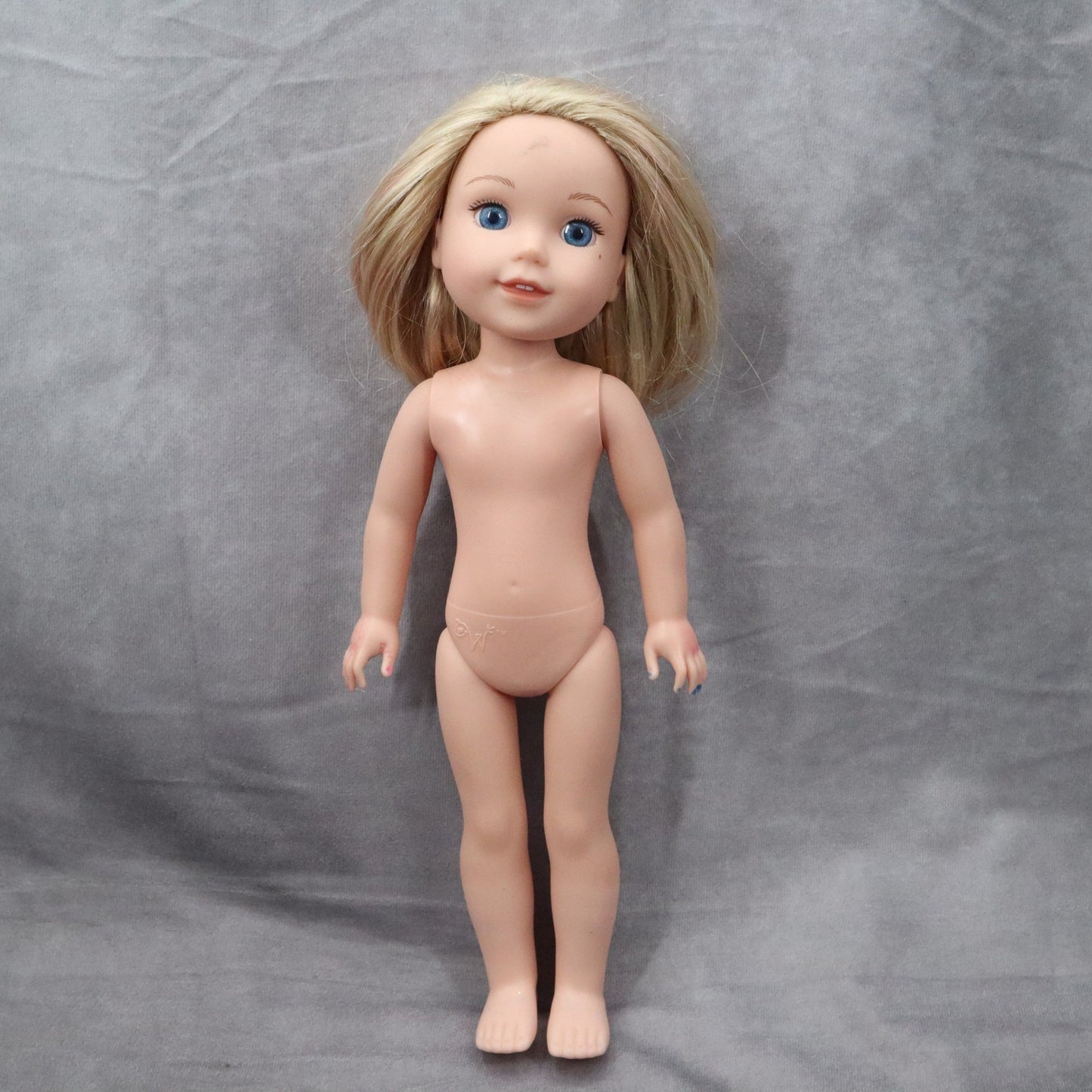 American Girl Camille Doll Wellie Wishers 14.5" Blond Hair Blue Eyes Doll Toy